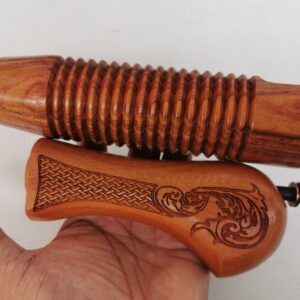Wood Furniture Mossberg 590 Shockwave 20 Gauge Forend & Stockgrips Engraved  # 2
